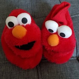 Elmo character slippers